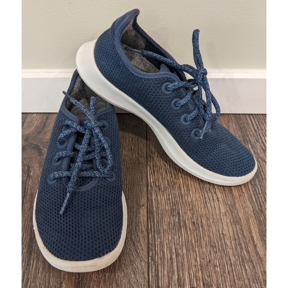 Allbirds Womens's Blue Tree Runners Size 7